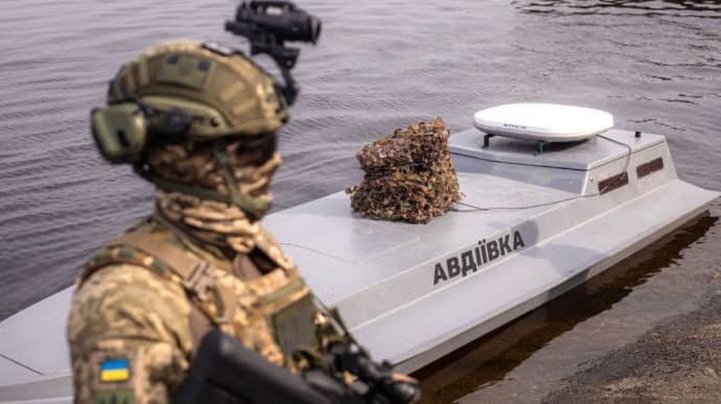 Ukraine `showed off` a suicide boat named Avdiivka, with an attack range of 1,000km 0